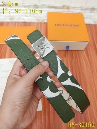 Super Perfect Quality LV women Belts(100% Genuine Leather,Steel Buckle)-234