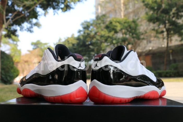 Authentic Air Jordan 11 Low “White Bred”