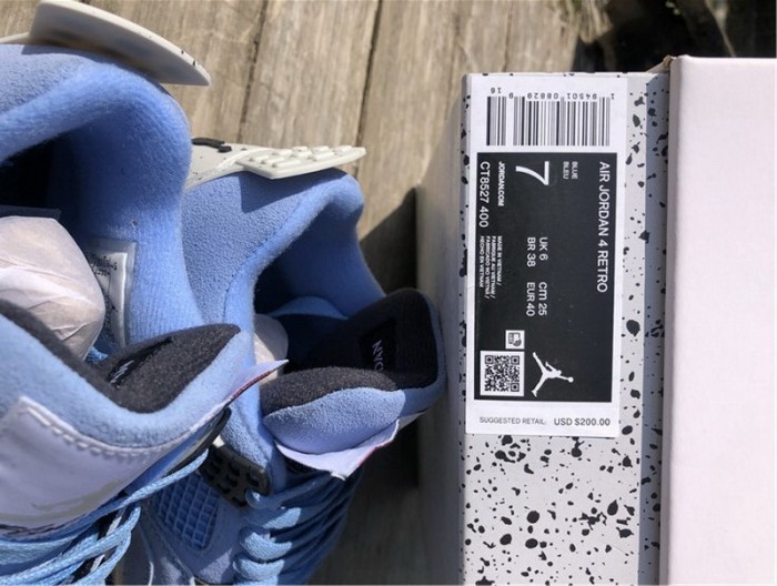 Authentic Air Jordan 4 SE “University Blue”