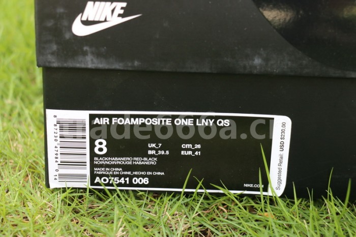 Authentic Nike Air Foamposite One QS “LNY”