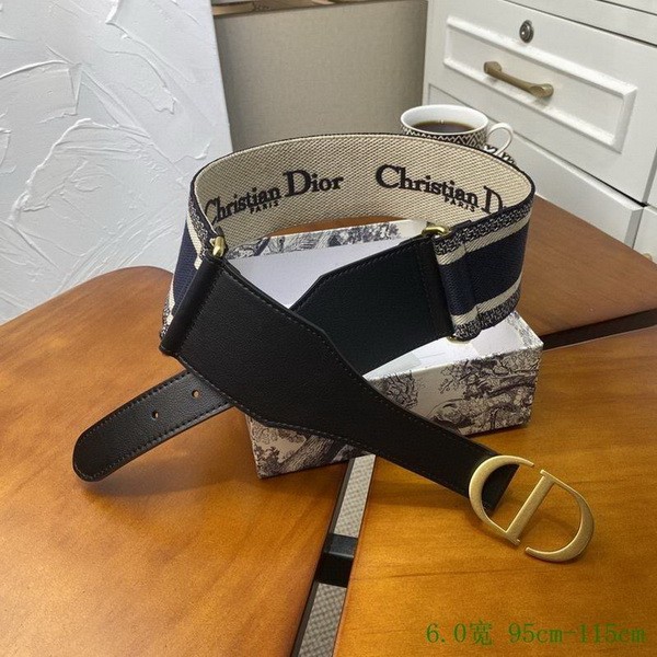 Super Perfect Quality Dior Belts(100% Genuine Leather,steel Buckle)-484