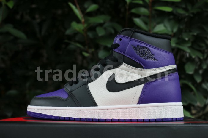 Authentic Air Jordan 1 “Court Purple”