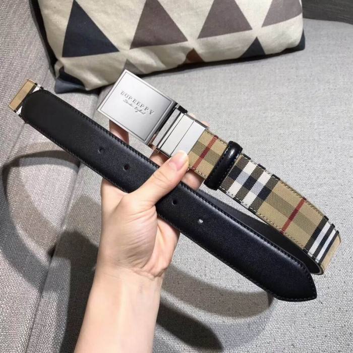 Super Perfect Quality Burberry Belts(100% Genuine Leather,steel buckle)-063