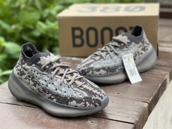 Authentic AD Yeezy Boost 380 Stone Salt