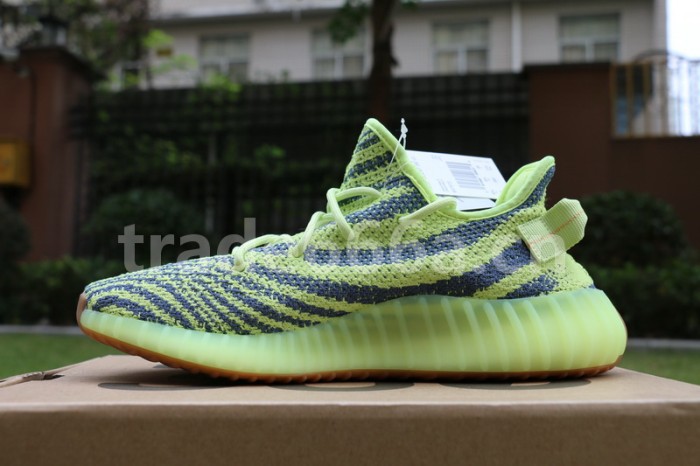 Authentic AD Yeezy 350 Boost V2 “Semi Frozen Yellow”