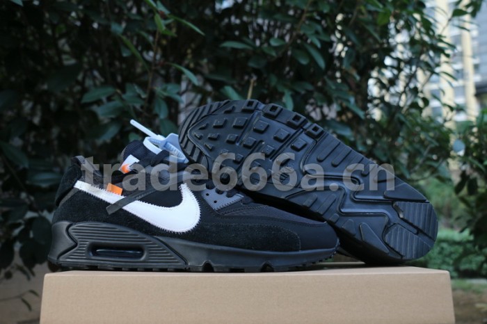 Authentic OFF-WHITE x Nike Air Max 90 Black