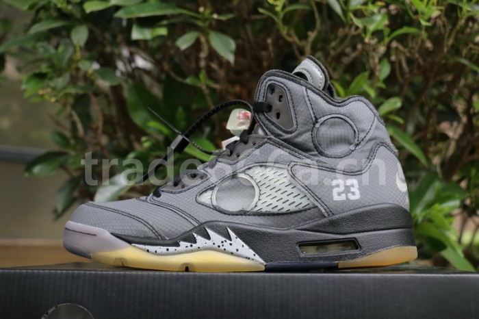 Authentic OFF-WHITE x Air Jordan 5