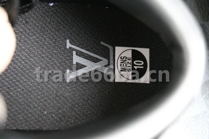 Authentic Off White X LV x Air Jordan 1 Black