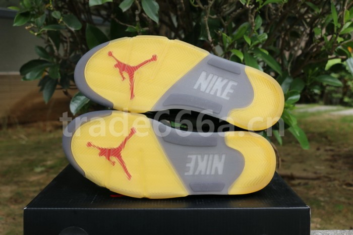 Authentic OFF-WHITE x Air Jordan 5