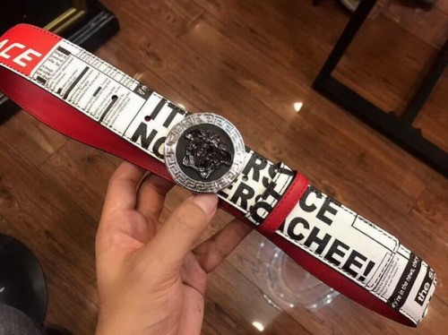 Super Perfect Quality Versace Belts(100% Genuine Leather,Steel Buckle)-255