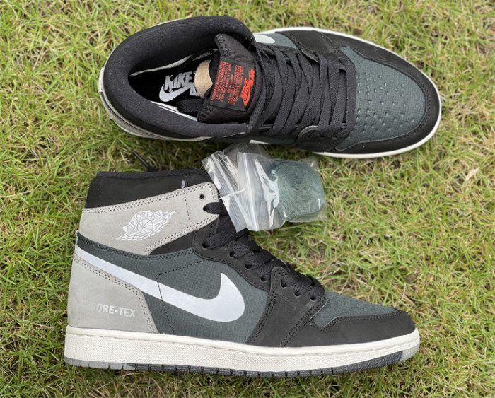 Authentic Air Jordan 1 Element Gore-Tex “Black Grey”