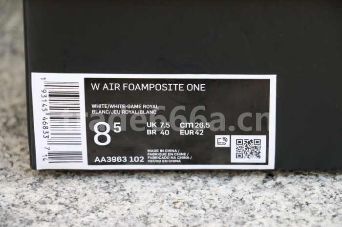 Authentic Air Foamposite One “USA”