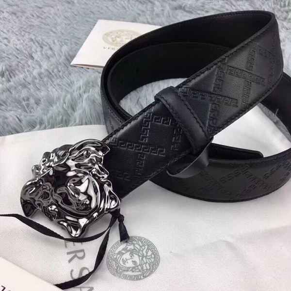 Super Perfect Quality Versace Belts(100% Genuine Leather,Steel Buckle)-604
