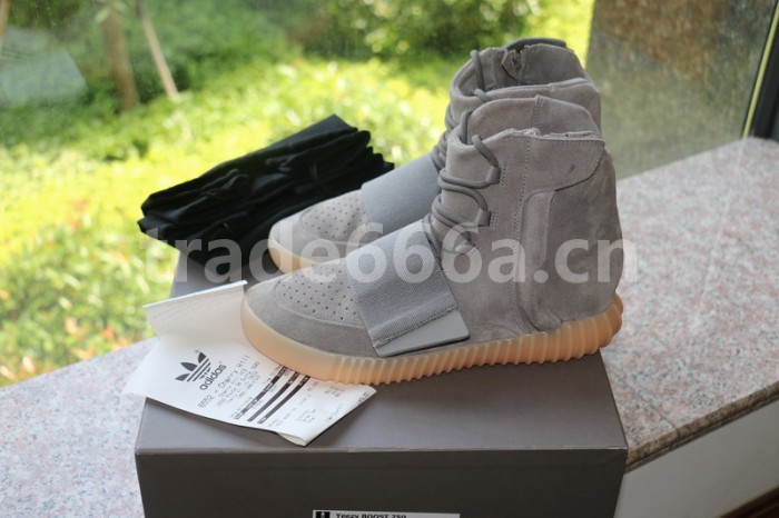 Authentic AD Yeezy 750 Boost Light Grey