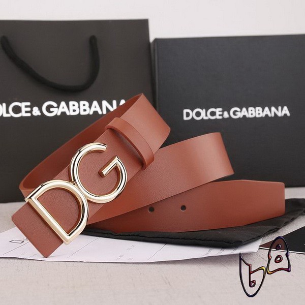 Super Perfect Quality DG Belts(100% Genuine Leather,steel Buckle)-033