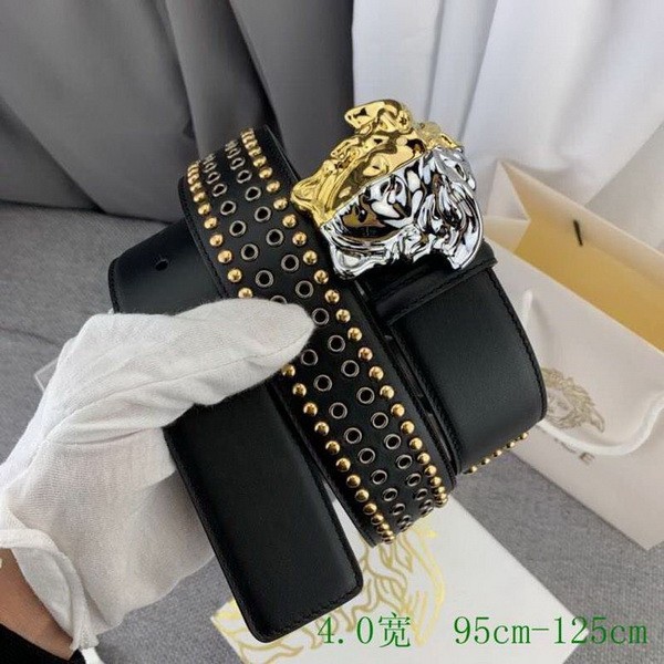 Super Perfect Quality Versace Belts(100% Genuine Leather,Steel Buckle)-680