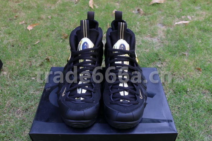 Authentic Nike Air Foamposite Pro “Black Metallic Gold”