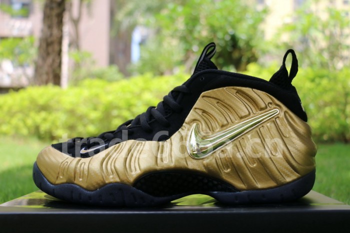 Authentic Air Foamposite Pro “Metallic Gold”