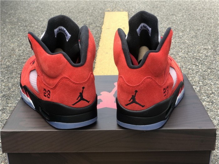 Authentic Air Jordan 5 “Raging Bull” (with wooden boxes)