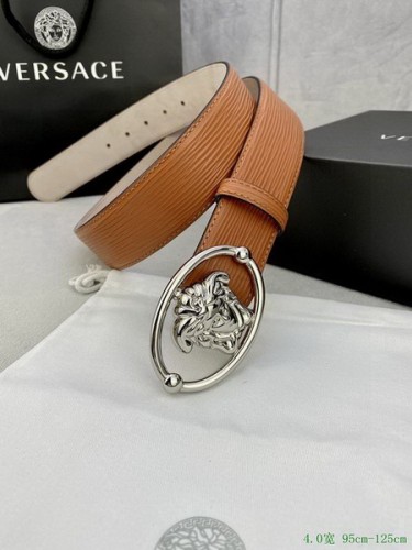 Super Perfect Quality Versace Belts(100% Genuine Leather,Steel Buckle)-507