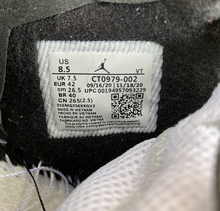 Authentic Air Jordan 1 Zoom Comfort Summer White