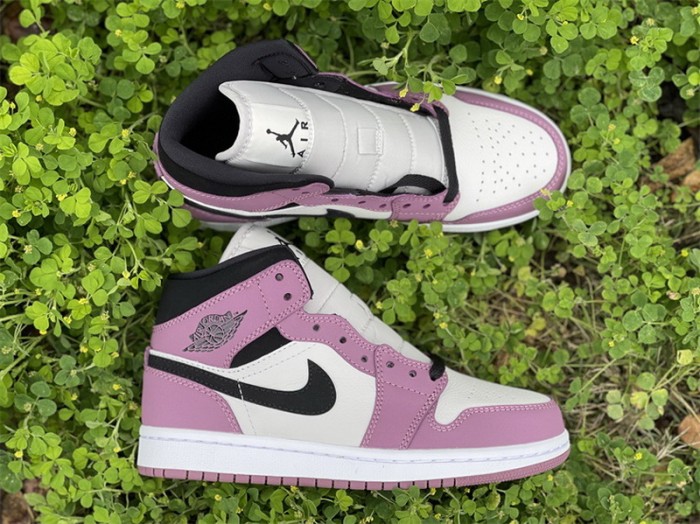 Authentic Air Jordan 1 Mid “Berry” Women