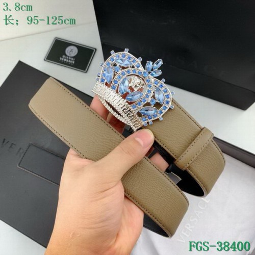 Super Perfect Quality Versace Belts(100% Genuine Leather,Steel Buckle)-1708