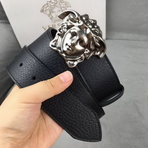 Super Perfect Quality Versace Belts(100% Genuine Leather,Steel Buckle)-1208