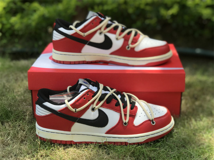 Authentic NBA x Nike Dunk Low EMB “Chicago”