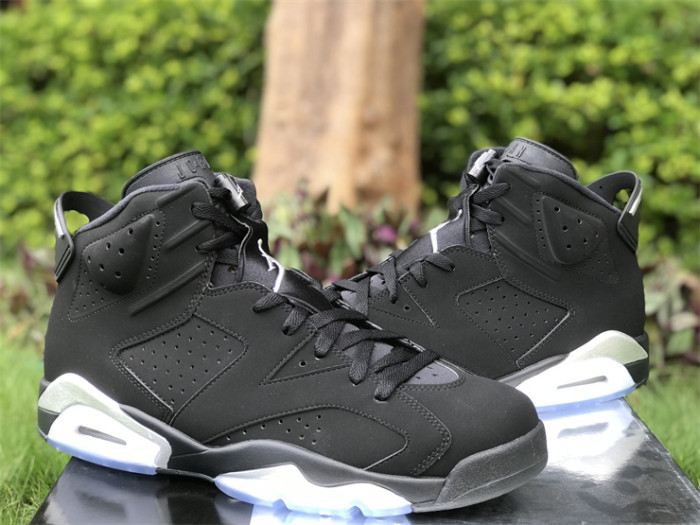 Authentic Air Jordan 6 “Metallic Silver”