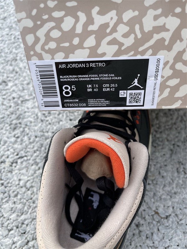 Authentic Air Jordan 3 “Desert Elephant”