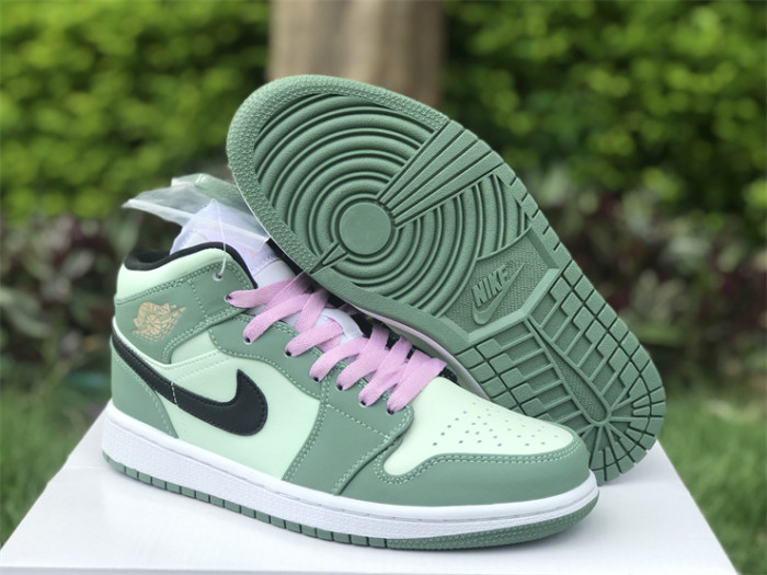 Authentic Air Jordan 1 Mid SE “Dutch Green”