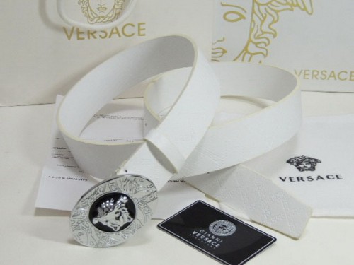 Super Perfect Quality Versace Belts(100% Genuine Leather,Steel Buckle)-877