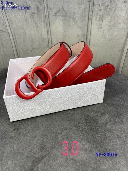 Super Perfect Quality Dior Belts(100% Genuine Leather,steel Buckle)-938