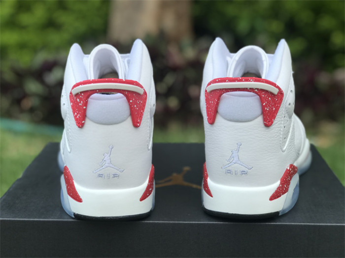 Authentic Air Jordan 6 “Red Oreo” GS