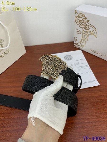 Super Perfect Quality Versace Belts(100% Genuine Leather,Steel Buckle)-1496