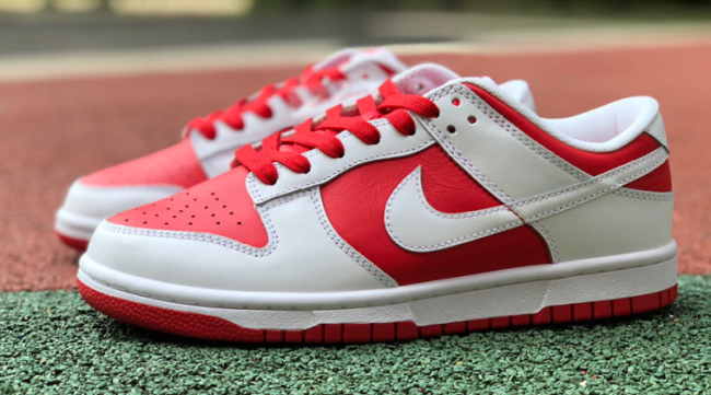 Authentic Nike Dunk Low University Red