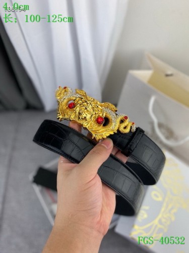 Super Perfect Quality Versace Belts(100% Genuine Leather,Steel Buckle)-1701