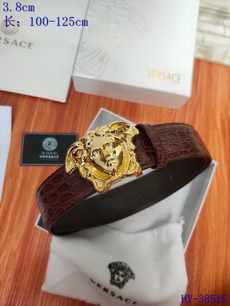 Super Perfect Quality Versace Belts(100% Genuine Leather,Steel Buckle)-1562