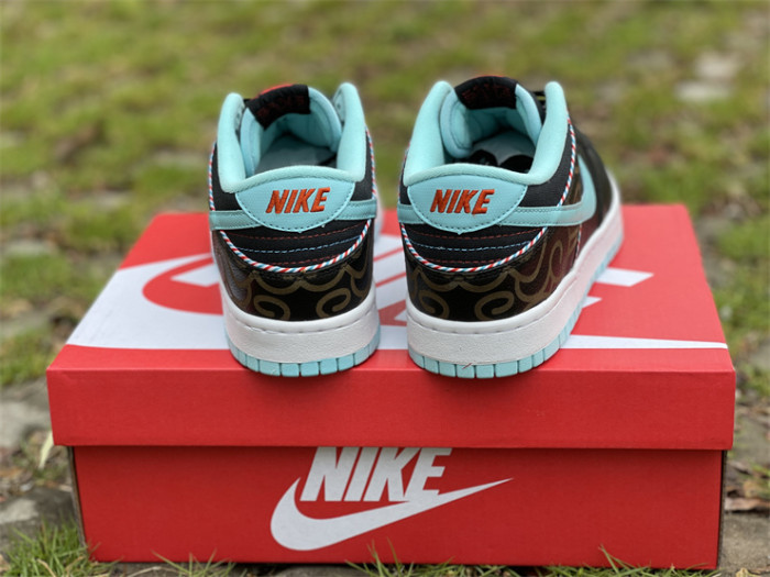 Authentic Nike Dunk Low “Barber Shop”