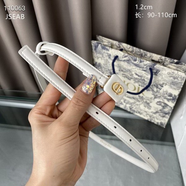 Super Perfect Quality Dior Belts(100% Genuine Leather,steel Buckle)-647