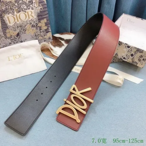 Super Perfect Quality Dior Belts(100% Genuine Leather,steel Buckle)-636