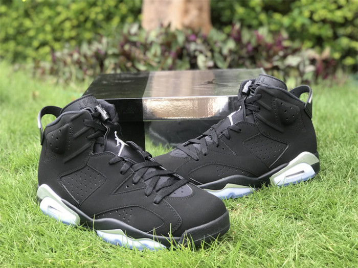 Authentic Air Jordan 6 “Metallic Silver”