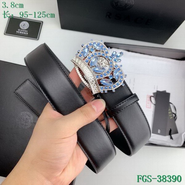 Super Perfect Quality Versace Belts(100% Genuine Leather,Steel Buckle)-1707