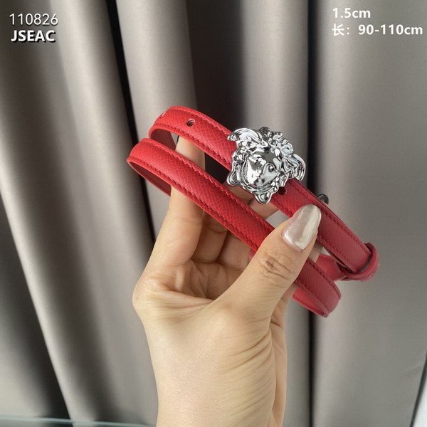 Super Perfect Quality Versace Belts(100% Genuine Leather,Steel Buckle)-1614