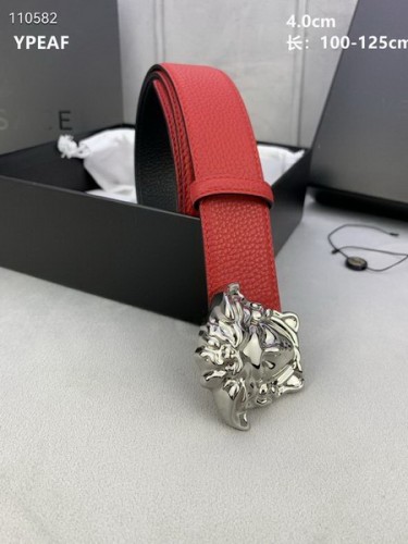 Super Perfect Quality Versace Belts(100% Genuine Leather,Steel Buckle)-1654
