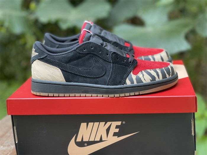 Authentic SoleFly x Air Jordan 1 Low “Carnivore”