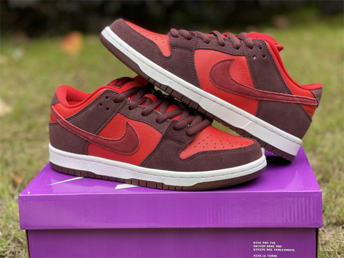Authentic Nike SB Dunk Low “Cherry”