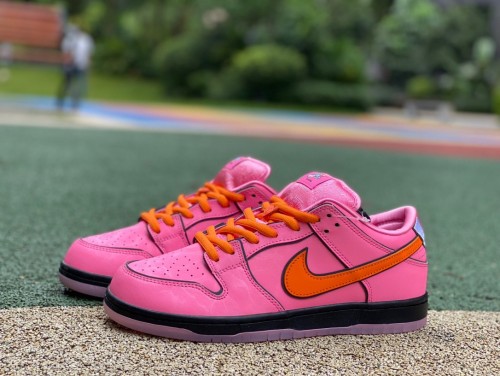 Authentic The Powerpuff Girls x Nike SB Dunk Low “Blossom”