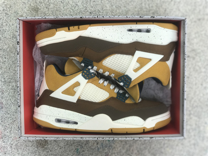 Authentic Air Jordan 4 Cacao Wow